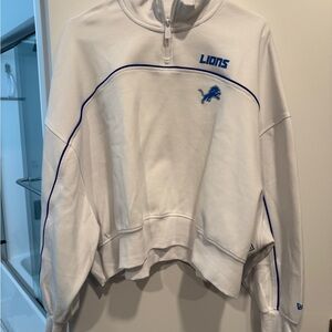 New Era White and Blue Women's Top